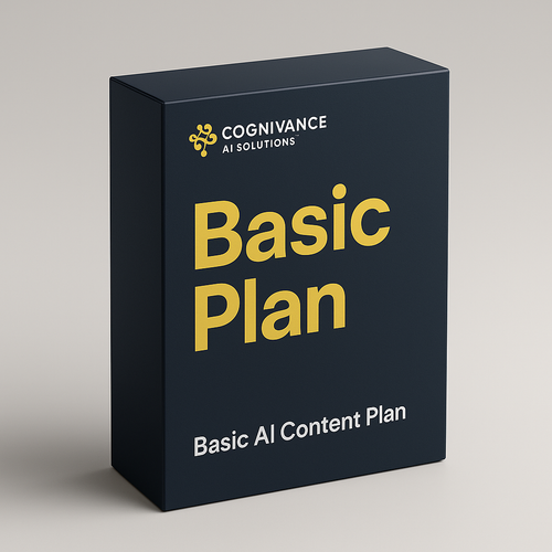 Basic AI Content Writer Plan